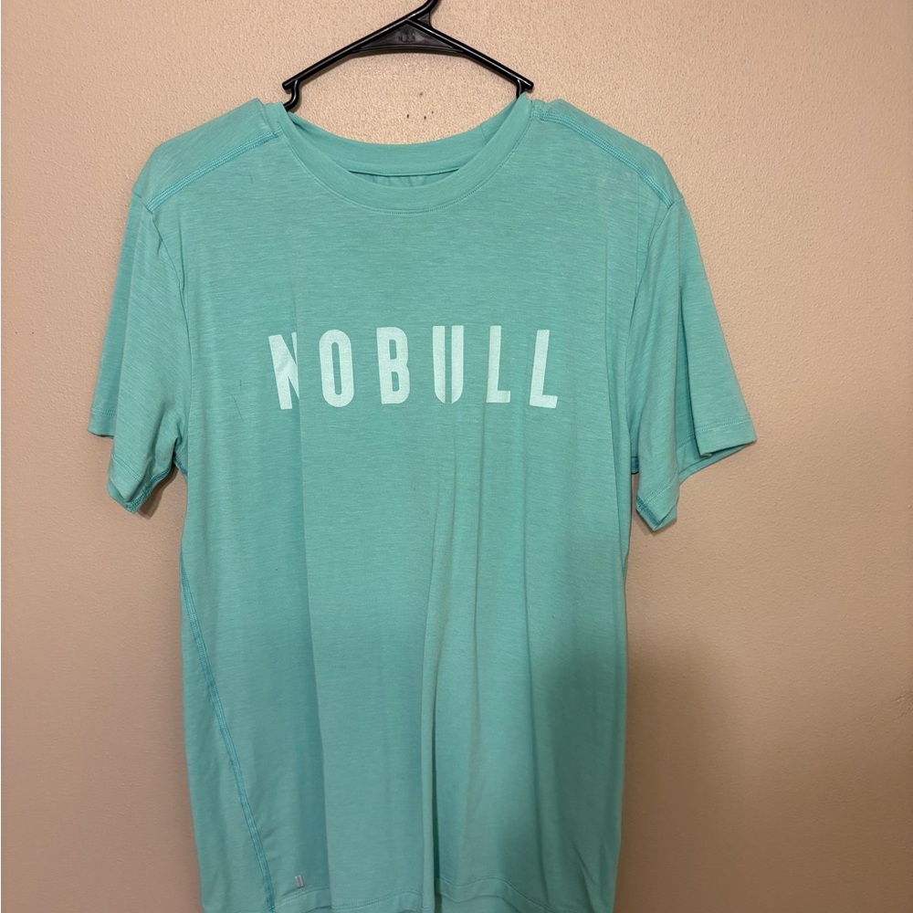 NOBULL Men's Aqua T-Shirt medium
